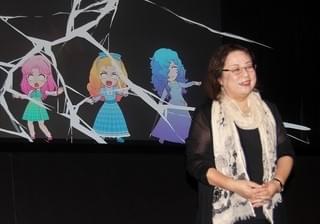 美内すずえ「ガラスの仮面」パロディにノリノリ「全然OK！」