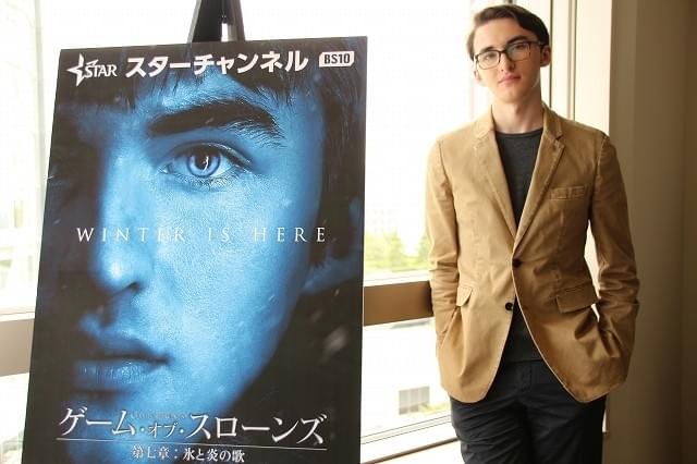 「ゲーム・オブ・スローンズ」ブラン役俳優、日米同時放送でファンの“論争”に期待