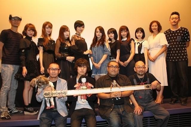 セレモニーは各作品のキャストもずらり