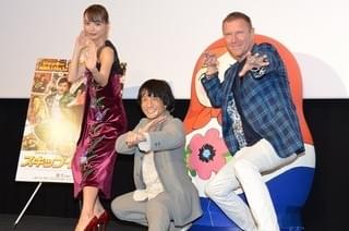 内田理央＆ジャッキーちゃんハリウッド進出!?レニー・ハーリン監督がリップサービス