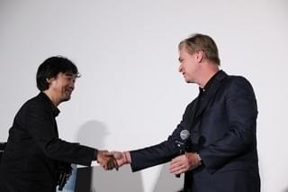 来日中のノーラン＆山崎貴、「ダンケルク」監督談義で大盛り上がり！