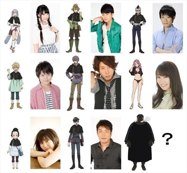 “黒の暴牛”のメンバーを演じるキャスト陣