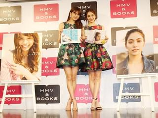 E-girls楓＆佐藤晴美、初写真集で水着＆下着姿に挑戦「ファンにも喜んでもらえる」