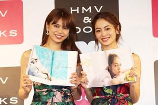 E-girls楓＆佐藤晴美、初写真集で水着＆下着姿に挑戦「ファンにも喜んでもらえる」