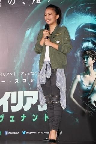 岡田結実「エイリアン」の“体液”を浴び絶叫！「やべえ」