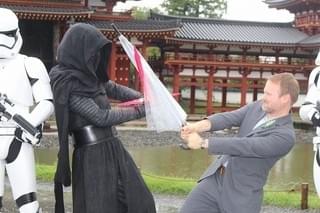 ライアン・ジョンソン監督、“スター・ウォーズ屏風＆狂言”の完成度に「ワンダフル！」