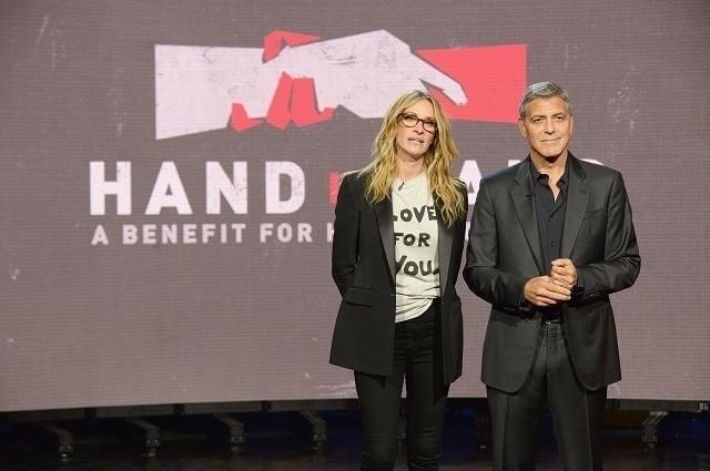 チャリティ番組「Hand in Hand」の一場面