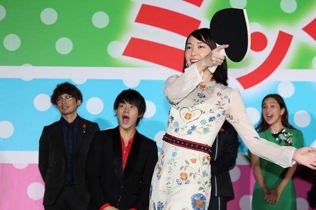 新垣結衣＆瑛太ら「ミックス。」キャストのファンサービスに観客1000人が熱狂！