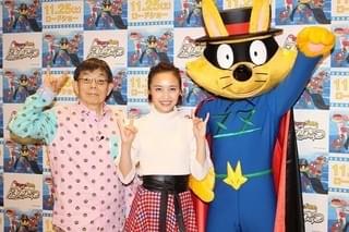 ももクロ・百田夏菜子、公開アフレコで「ゾロリ」原作者・原ゆたかの不安を払拭！