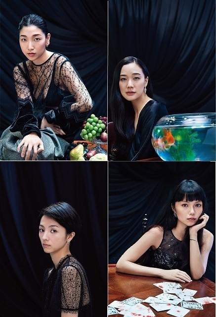 安藤サクラ×蒼井優×満島ひかり×宮崎あおいを蜷川実花が撮影！東京国際映画祭ビジュアル披露