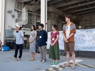 「きらきら眼鏡」に期待の若手俳優も出演、船橋市民300人参加し南極観測船で撮影