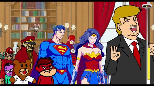 バットマンがまさかの姿に…