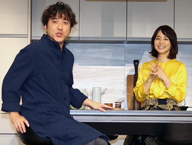 ムロツヨシ、“妻”石田ゆり子にデレデレ「ウチのゆり子です」