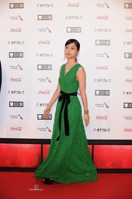 第30回東京国際映画祭 華やかドレスや着物で女優陣が美の競演！