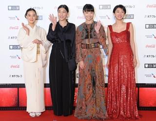 第30回東京国際映画祭 華やかドレスや着物で女優陣が美の競演！
