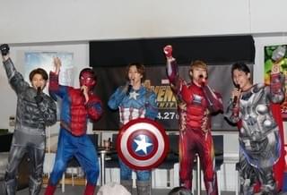 アイアンマンのケーキにロキのラテ！超特急がマーベル・カフェで舌鼓