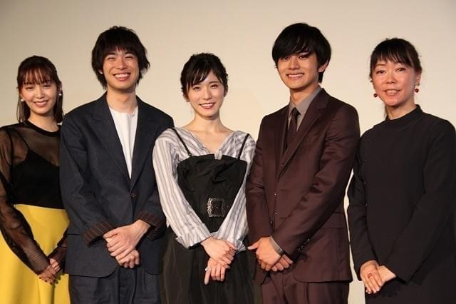 公式上映前の舞台挨拶を盛り上げた 松岡茉優、渡辺大知ら