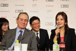 トミー・リー・ジョーンズ審査委員長の提案に永瀬正敏、ビッキー・チャオが感謝