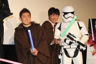 「スピードワゴン」井戸田＆小沢にカイロ・レンが激怒!?フォースで首を締め上げる