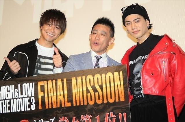 TAKAHIRO＆登坂広臣、柳沢慎吾の「HiGH&LOW」加入にノリノリ「雨宮おじさん（笑）」