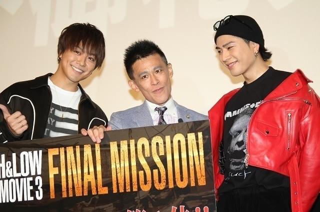 TAKAHIRO＆登坂広臣、柳沢慎吾の「HiGH&LOW」加入にノリノリ「雨宮おじさん（笑）」