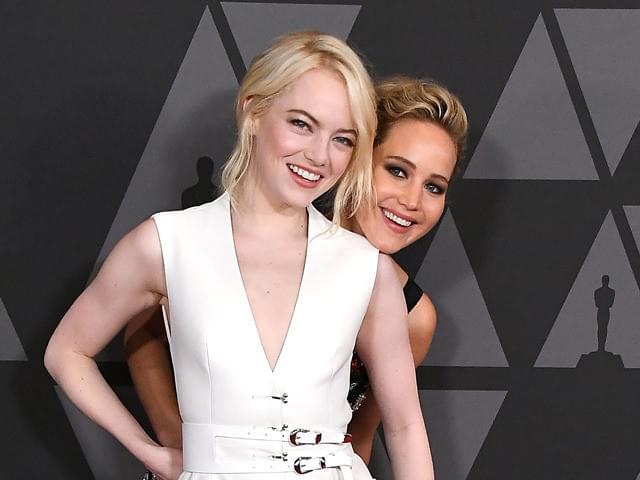 エマ・ストーン&ジェニファー・ローレンス