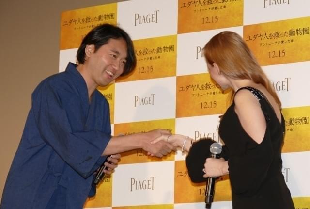 初来日したジェシカ・チャステイン「ユダヤ人を救った動物園」に込めたメッセージを熱弁