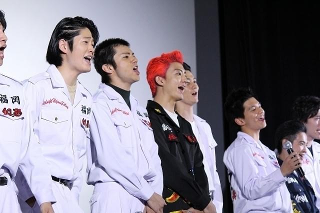 健太郎、山田裕貴と相思相愛カップル成立!?気合いの赤リーゼント＆特攻服も披露