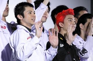 健太郎、山田裕貴と相思相愛カップル成立!?気合いの赤リーゼント＆特攻服も披露