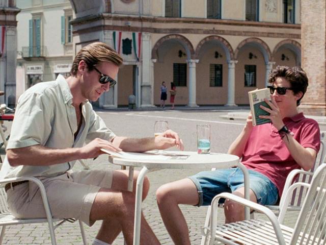 アーミー・ハマー主演の 「Call Me By Your Name」