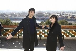 染谷将太、主演「空海」引っさげ訪中！中国語で挨拶し喝さい「ひたすら勉強した」