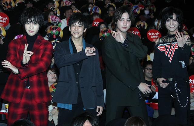 渡部秀、佐野岳、西銘駿、三浦涼介の レジェンドライダーたち