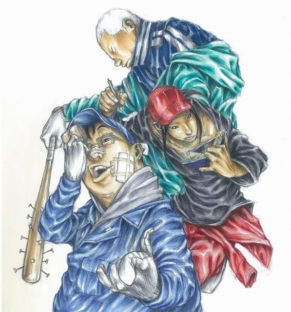 犯罪歴を持つ少年3人が悪党の収益金を狙う!