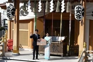 阿部寛「新参者」舞台・人形町は「第二の故郷」 松嶋菜々子の着物には「やっぱ超綺麗だな」