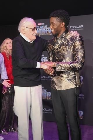 「ブラックパンサー」世界初披露！上映前から観客総立ち