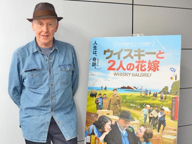 初来日したギリーズ・マッキノン監督