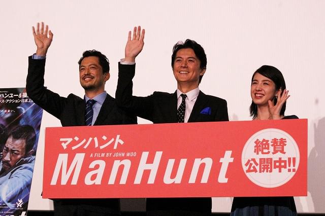 福山雅治、ジョン・ウー監督の規格外なスケール感を何度もアピール