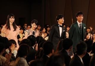 【第41回日本アカデミー賞】中条あやみ＆浜辺美波＆北村匠海＆竹内涼真、新人俳優賞に意欲新た