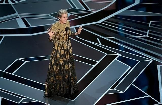 2度目の主演女優賞に輝いたフランシス・マクドーマンド