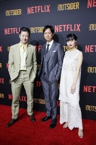 浅野忠信＆椎名桔平＆忽那汐里、LAに降臨！Netflix「アウトサイダー」お披露目
