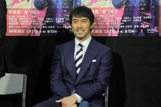 阿部寛、香川照之の匂いに興味津々「昆虫をやったり生き方が深いから」