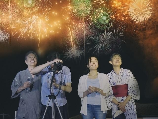 きらびやかな静岡・袋井花火大会が舞台