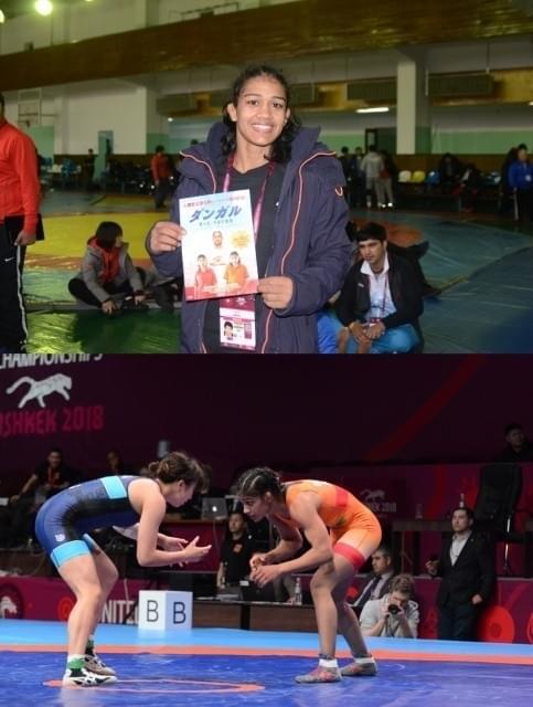 映像には吉田沙保里も登場