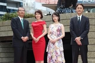 「新・ゴジラ像」が日比谷に上陸！沢口靖子＆浜辺美波、迫力の造形に驚嘆