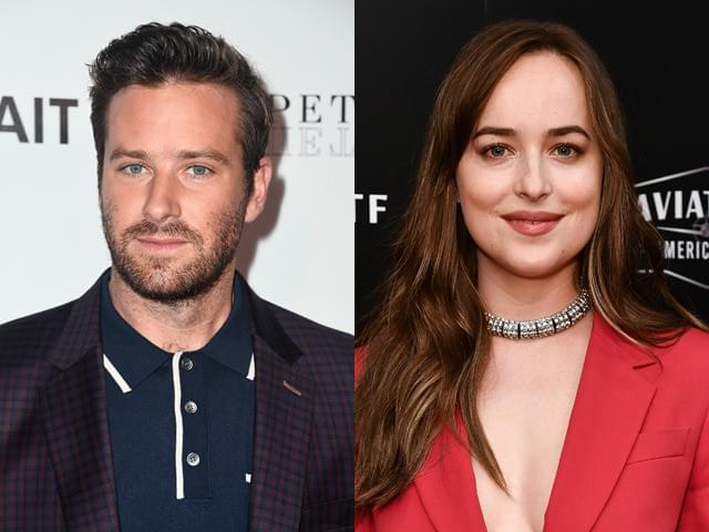 アーミー・ハマーとダコタ・ジョンソン