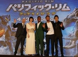 「パシリム」ボイエガ＆イーストウッドが来日！「東京を破壊してゴメン」