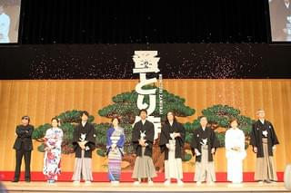 “のみとり侍”阿部寛、口上披露で会心の笑み「こういう経験も一生ない」