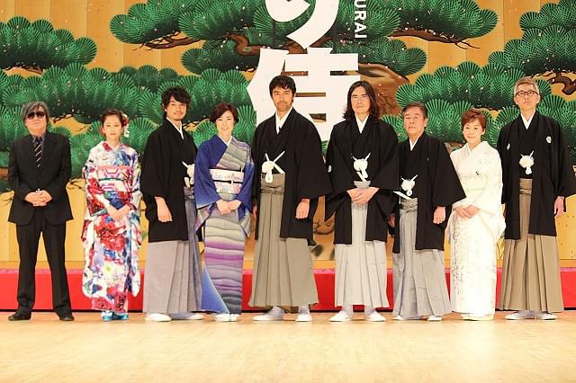 “のみとり侍”阿部寛、口上披露で会心の笑み「こういう経験も一生ない」