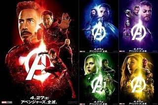 物語のヒントが隠されている？「アベンジャーズ」新作、5色ポスター公開！