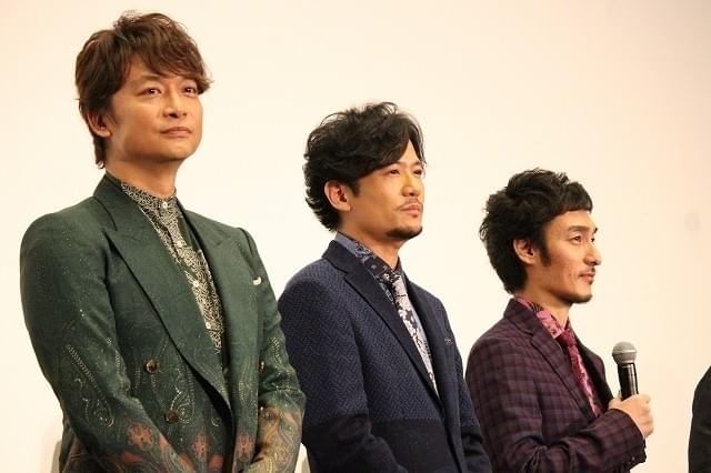 稲垣吾郎＆香取慎吾＆草なぎ剛、主演映画公開に笑顔満開「幸せな映画に参加できた」